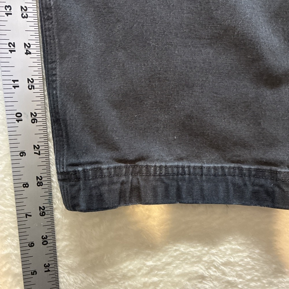 Duluth Trading Flex Fire Hose Cargo Pant Mens Tag-40x32 Fits-38x29 Black Utility - Picture 8 of 16